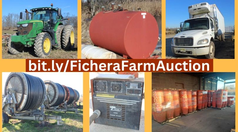 March 25, 2023: Frank Fichera LP Farm Liquidation Auction