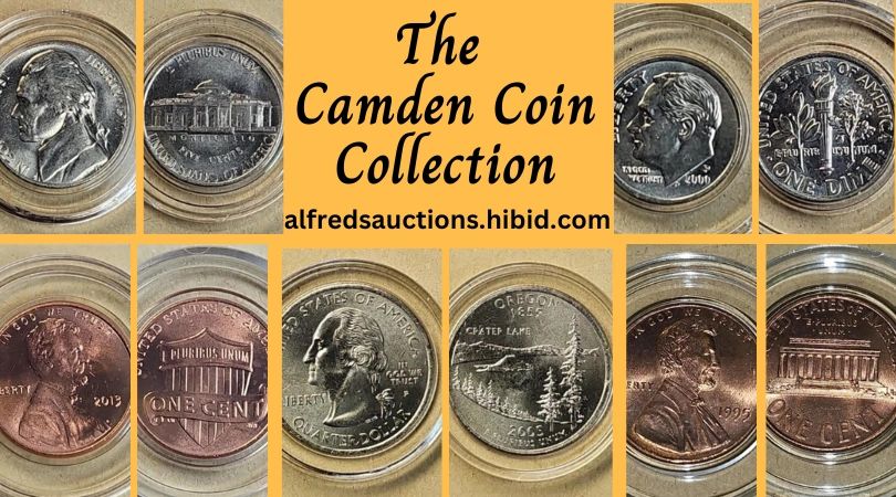 Tuesday, October 1, 2024: Online Camden Collection Coin Auction
